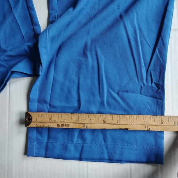 Grey's Anatomy by Barco Men’s XL Scrub Pants Blue 6 Pocket Zip Fly Drawstring - Picture 7 of 15